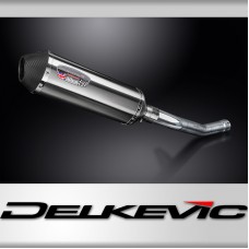 KAWASAKI GTR1400 2007-2016 343mm X-OVAL STAINLESS SILENCER EXHAUST KIT