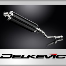 Honda CRF300L 2021-2024 350mm Oval Carbon Exhaust Silencer Can Kit