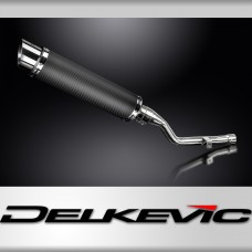 Honda CRF300L 2021-2024 350mm Round Carbon Exhaust Silencer Can Kit