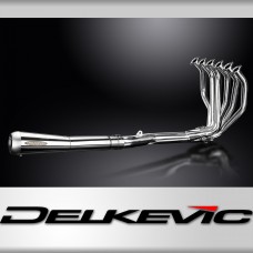 KZ1300 ZG1300 ZN1300 1979-1989 / COMPLETE 6 into 1 EXHAUST SYSTEM CLASSIC REVERSE-CONE SILENCER 304 