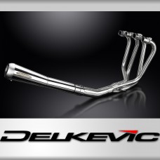 CB650 CB650C SOHC 1979-1984 / COMPLETE 4 into 1 EXHAUST SYSTEM CLASSIC REVERSE-CONE SILENCER 304 STA