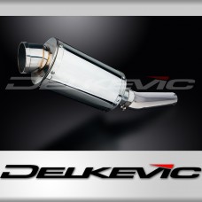 Honda CBF600S CBF600 2004-2007 225mm Oval Stainless Exhaust Silencer Can Kit