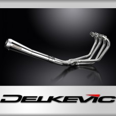 Honda CB750 F2 1977-1978 Polished Stainless Exhaust 4-1 Reverse Cone Silencer