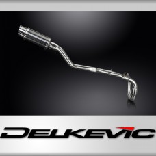 Suzuki DRZ400E 2000-2009 Delkevic Full Exhaust 200mm Round Carbon Silencer Can
