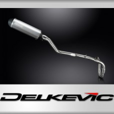Suzuki DRZ400E 2000-2009 Delkevic Full Exhaust 343mm X-Oval Titanium Silencer 