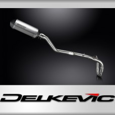 Suzuki DRZ400E 2000-2009 Delkevic Full Exhaust 260mm X-Oval Titanium Silencer