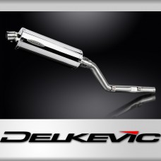 Suzuki DRZ400E DR-Z400E 2000-2009 350mm Oval Stainless Exhaust Silencer Can Kit