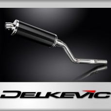 Suzuki DRZ400E DR-Z400E 2000-2009 350mm Oval Carbon Exhaust Silencer Can Kit