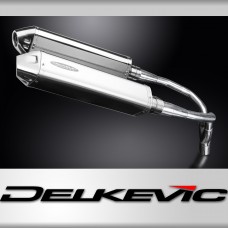 Honda CB900F Hornet 01-09 420mm Tri-Oval Stainless Exhaust Silencer Can Kit