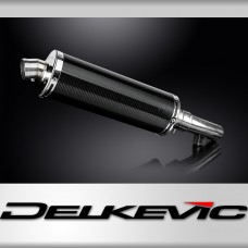 Honda NT1100 2022-2024 Delkevic 350mm Oval Carbon Exhaust Silencer Can Kit
