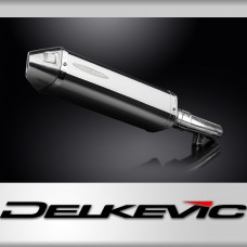Honda NT1100 2022-2024 Delkevic 320mm TriOval Stainless Exhaust Silencer Can Kit