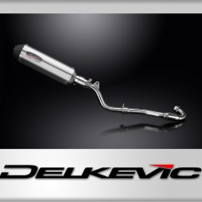 Kawasaki KLX300 2020-2024 Delkevic 343mm X-Oval Stainless Exhaust Silencer Kit