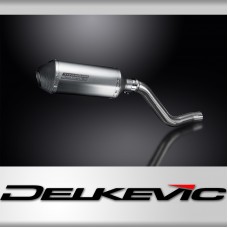 Kawasaki KLR650C 1995-2003 260mm X-Oval Titanium Exhaust Silencer Can Kit