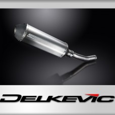 Kawasaki KLR650A 1987-2007 343mm X-Oval Titanium Exhaust Silencer Can Kit