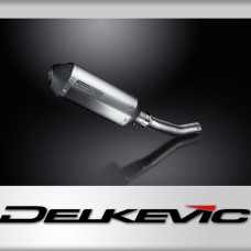 Kawasaki KLR650A 1987-2007 260mm X-Oval Titanium Exhaust Silencer Can Kit