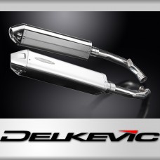 Honda VTR1000 SP1 2000-2001 420mm Tri-Oval Stainless Exhaust Silencer Can Kit