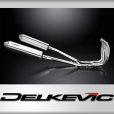 Suzuki GSX1300R Hayabusa 99-07 Full Exhaust 4-2 420mm TriOval Stainless Silencer