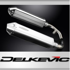 Honda ST1100 Pan European 1989-03 420mm Tri-Oval Stainless Exhaust Silencer Kit