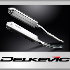 Kawasaki ZZR1400 Ninja 2008-2011 420mm Tri-Oval Stainless Exhaust Silencer Kit