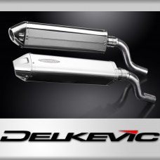 Kawasaki Z1000SX Tourer 2010-19 420mm Tri-Oval Stainless Exhaust Silencer Kit