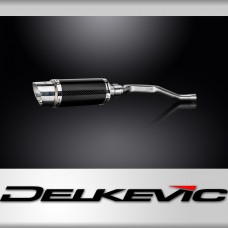 XL250S 1978-1981 / MINI 200mm (8 inch) CARBON FIBRE ROUND SILENCER