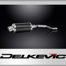 XL250S 1978-1981 / DS70 OVAL 225mm (9 inch) CARBON FIBRE SILENCER