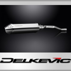 XL250S 1978-1981 / TRI-OVAL 320mm (13 inch) RH SILENCER 304 STAINLESS STEEL