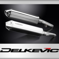 Yamaha FJ1200 ABS 3XW 1991-1996 420mm Tri-Oval Stainless Exhaust Silencer Kit