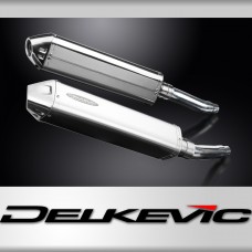 Yamaha TRX850 1995-1999 420mm Tri-Oval Stainless Exhaust Silencer Can Kit