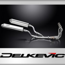 Kawasaki Z1000SX 2010-2019 4-2 Full Exhaust 420mm Tri-Oval Stainless Silencers