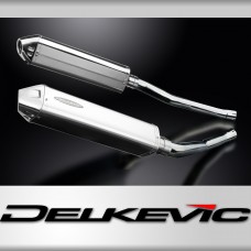 Kawasaki ZZR1400 Ninja 2006-2007 420mm Tri-Oval Stainless Exhaust Silencer Kit