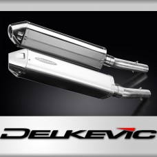 Aprilia Tuono 1000R Factory 06-10 420mm Tri-Oval Stainless Exhaust Silencer Kit