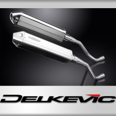 Yamaha XT660X XT660R 2004-2016 420mm Tri-Oval Stainless Exhaust Silencer Can Kit