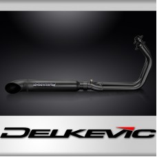 Kawasaki Vulcan S EN650 15-21 Full Exhaust 2-1 Ceramic 410mm Turn Out Silencer