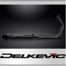Kawasaki Vulcan S 650 2021-2023 Full Exhaust 2-1 Ceramic 410mm Turn Out Silencer