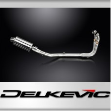 CFMOTO 450SS 2023-2025 / SS70 OVAL 225mm (9 inch) SILENCER 2 into 1 COMPLETE SYSTEM 304 STAINLESS ST