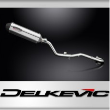 Suzuki DR350 1990-1999 Complete Exhaust 343mm X-Oval Stainless Silencer Can