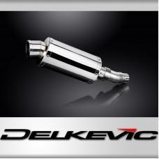 CFMOTO 450SR 2023-2025 225mm Oval Stainless Exhaust Silencer Can Kit