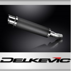 CFMOTO 450SR 2023-2025 350mm Round Carbon Exhaust Silencer Can Kit