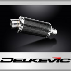 Suzuki 800DE V-Strom 2023-2025 225mm Oval Carbon Exhaust Silencer Can Kit