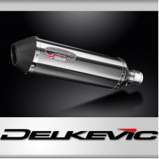 Suzuki 800DE V-Strom 2023-2025 343mm X-Oval Stainless Exhaust Silencer Can Kit