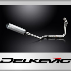 Suzuki 800DE V-Strom 2023-2025 Full Exhaust 2-1 343mm X-Oval Titanium Silencer