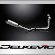 Suzuki 800DE V-Strom 2023-2025 Full Exhaust 2-1 260mm X-Oval Titanium Silencer