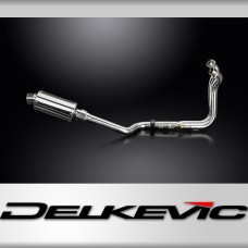 Suzuki 800DE V-Strom 2023-2025 Full Exhaust 2-1 225mm Oval Stainless Silencer