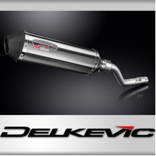 Suzuki DR350 1990-1999 343mm X-Oval Stainless Exhaust Silencer Can Kit