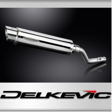 Suzuki DR350 1990-1999  350mm Round Stainless Exhaust Silencer Can Kit