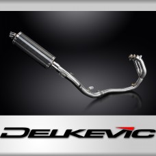 Triumph Tiger 900 GT 2020-2023 Full Exhaust 3-1 350mm Oval Carbon Silencer