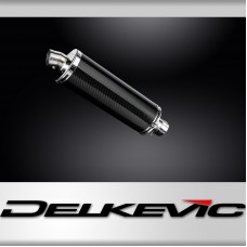 Triumph Tiger 900 GT 2020-2023 350mm Oval Carbon Exhaust Silencer Can Kit