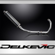 Yamaha XT700 Tenere World Raid 22-24 Exhaust 2-1 450mm Oval Carbon Silencer