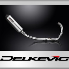 Yamaha 700 Tenere World Raid 22-24 Exhaust 2-1 343mm X-Oval Stainless Silencer